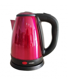 Vision Electronic Kettle 2.0L – Model VIS-EK-009 (Pink)