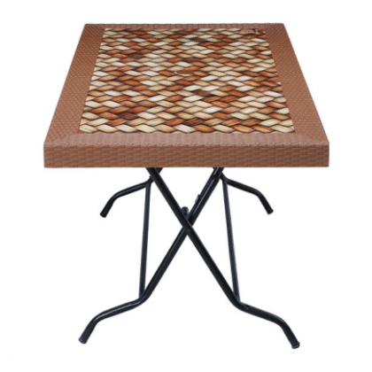 Caino Knot Printed Dinner Table – Eagle Brown