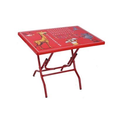 TEL Printed Kids Reading Table – Red