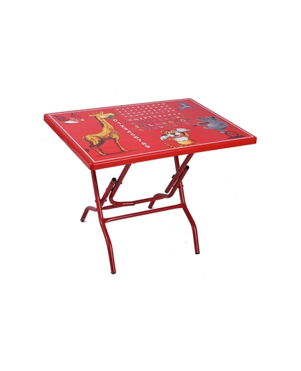 TEL Printed Kids Reading Table - Red