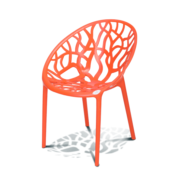 Stylee Ventral Arm Chair – Orange