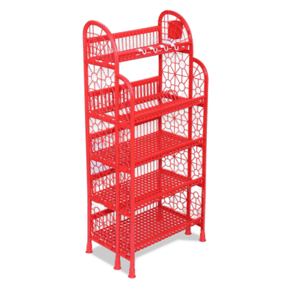 Standard Kitchen Rack 5 Step – Red