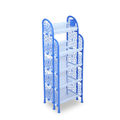 Popular Kitchen Rack 5 Step – SM Blue & White