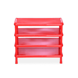 Shoe Rack 4 Step (Big) – Red