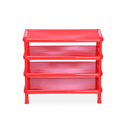 Shoe Rack 4 Step (Big) – Red