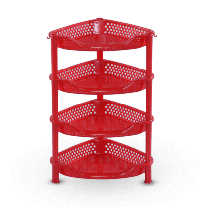 Corner Rack 4 Step – Red