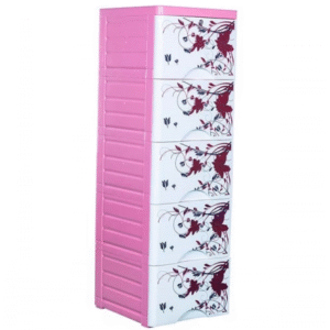 RFL 5D KD Elegant Single Wardrobe – Pink