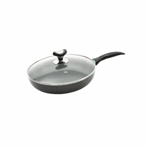 Topper Non-stick Regular Fry Pan With Lid 26 CM – Black