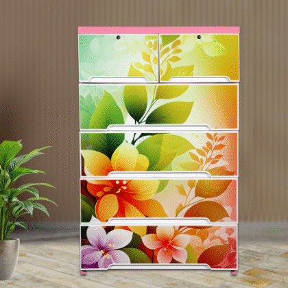 Elite Wardrobe HD-Double 5D – Dream Garden Pink