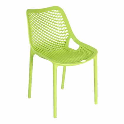 Stylee Champion Armless Chair – Lime Green
