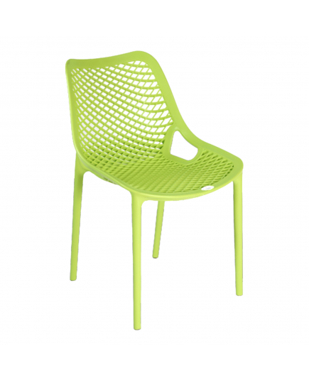 Stylee Champion Armless Chair – Lime Green
