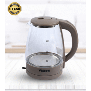 Vision Electric Kettle 1.8 Liter – Model VIS-EK-018 (Glass)