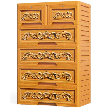 Akij-Wardrobe Attire Emperor 5D Mahogany – Pigment Painting – 14020