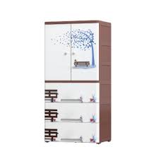 Akij Plastics Wardrobe & Almira-Couple-3D-Windy With Lock-14218
