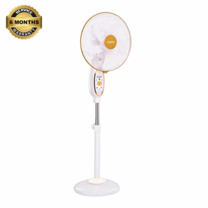 VISION Rechargeable Stand Fan 16″ 12 Volt
